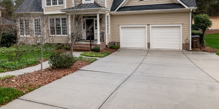 Uneven Driveway